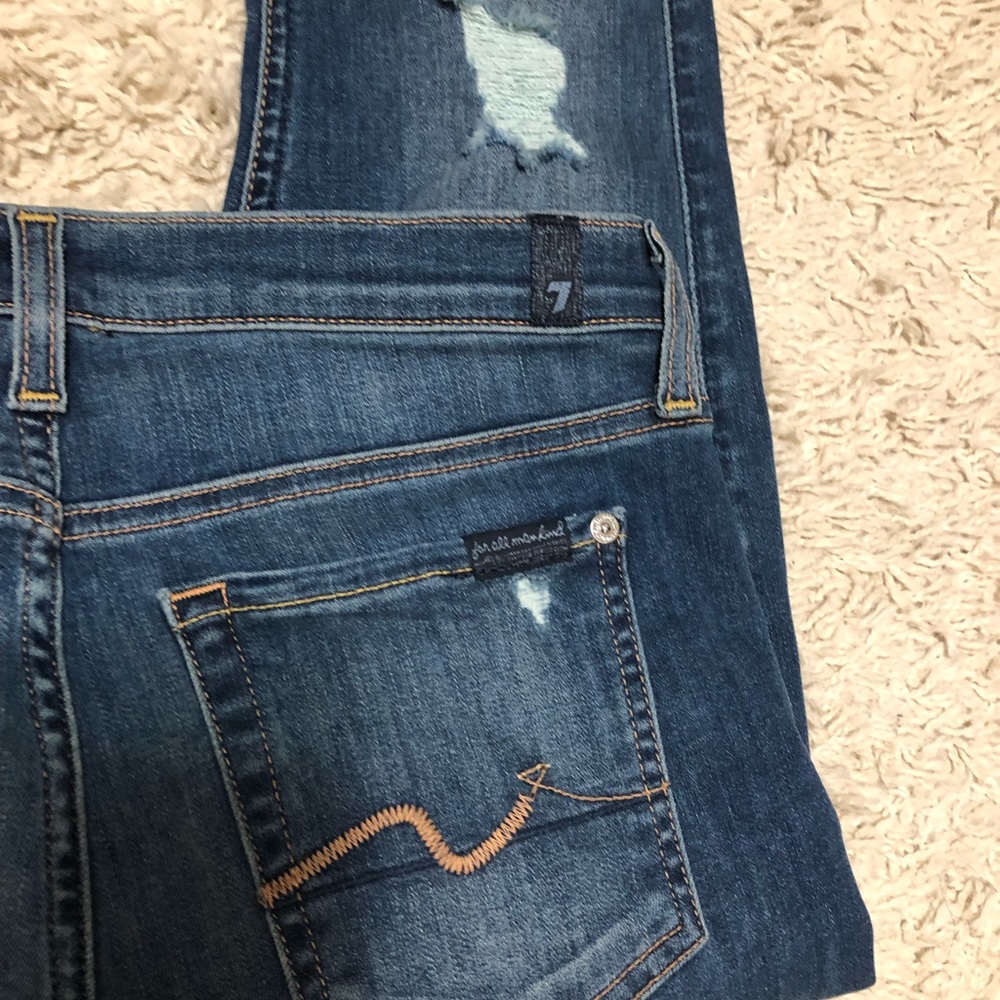 Seven for all mankind skinny jeans size 28